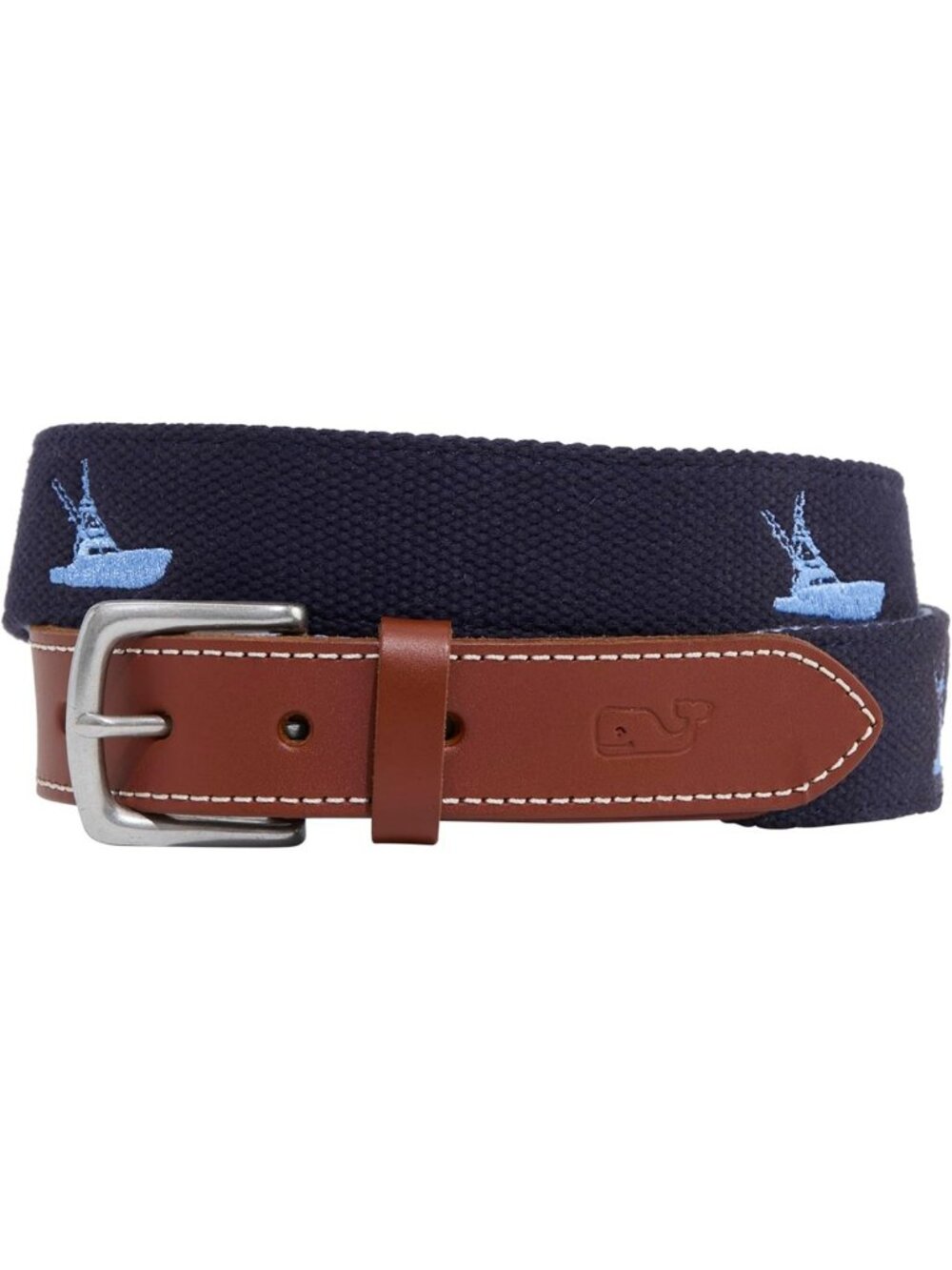 Men's Embroidered Canvas Club Belt | Sporty & Stylish Accessory for Casual Wear